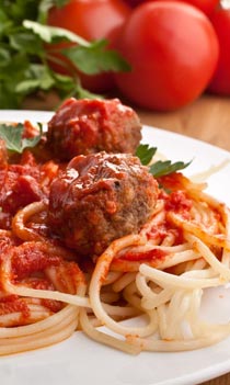Meatball pasta